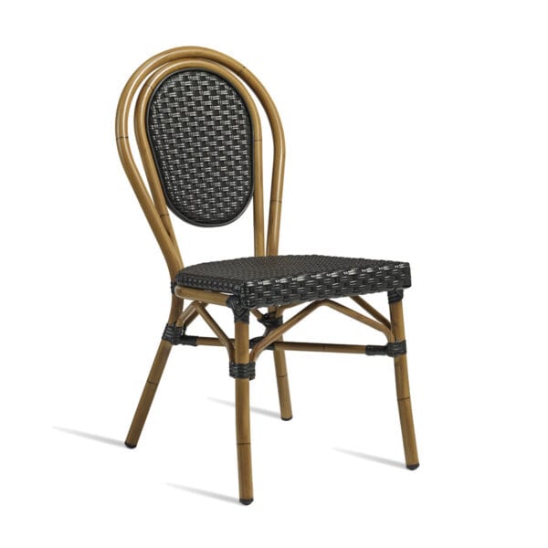 Time Side Chair Za.320c Black
