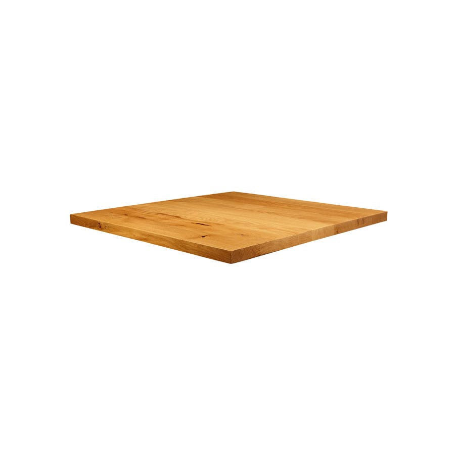 Solid Oak - Natural - 70cm x 70cm