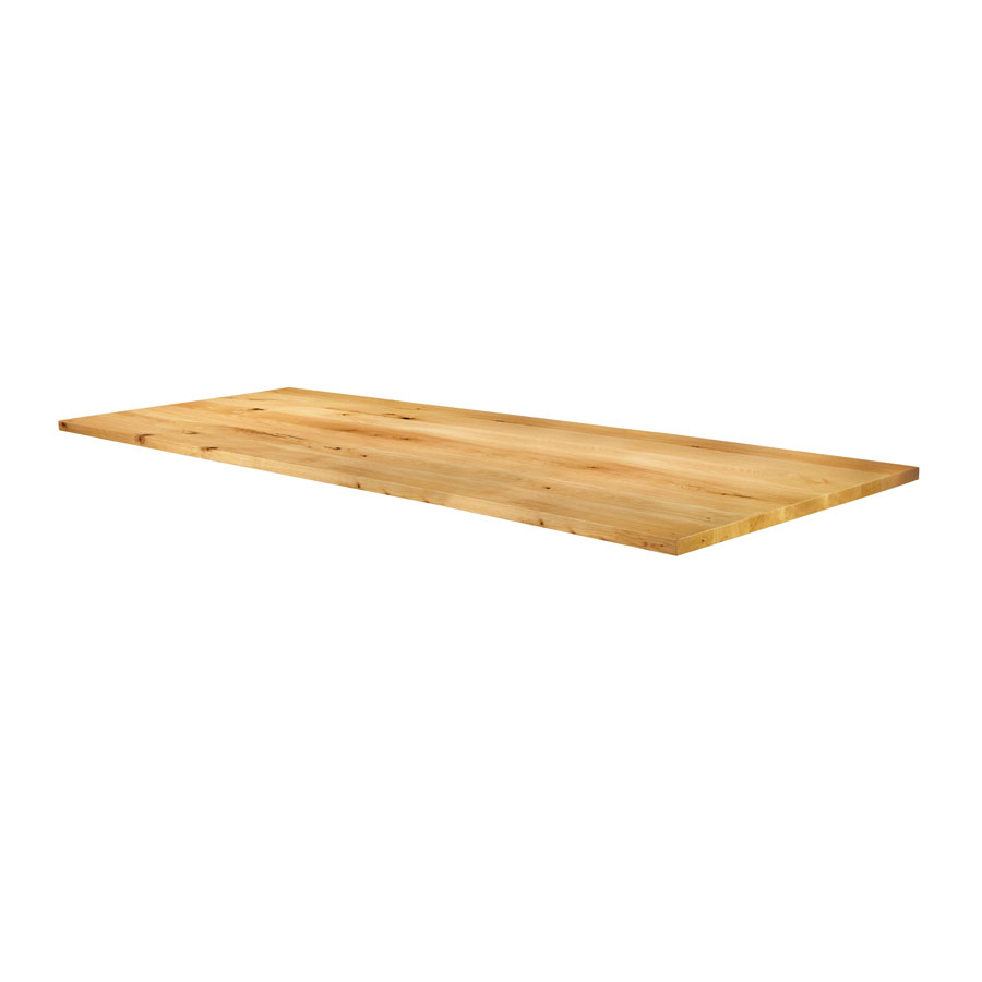 Solid Oak - Natural - 180cm x 75cm