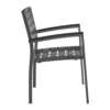 Durawood Armchair Black Side