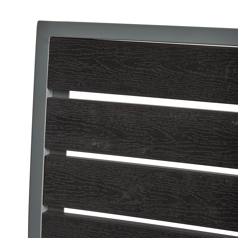 Durawood Side Chair Black Detail