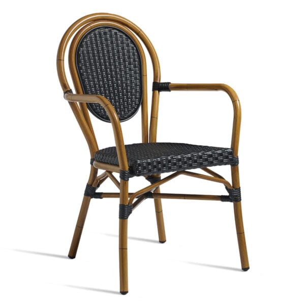 Time Arm Chair Za.423c Black