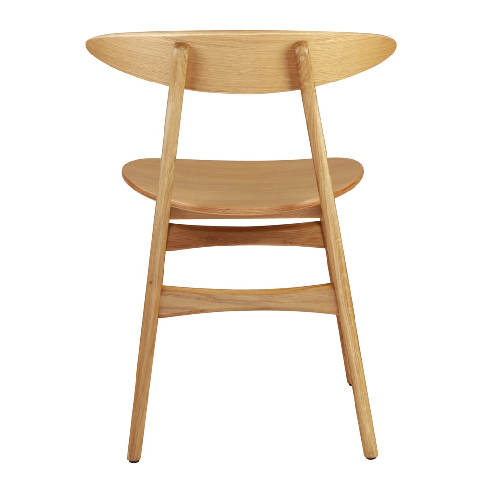 Carcher Side Chair Natural Oak Back