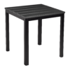 Eko Dining Height Table Square Black Black Base