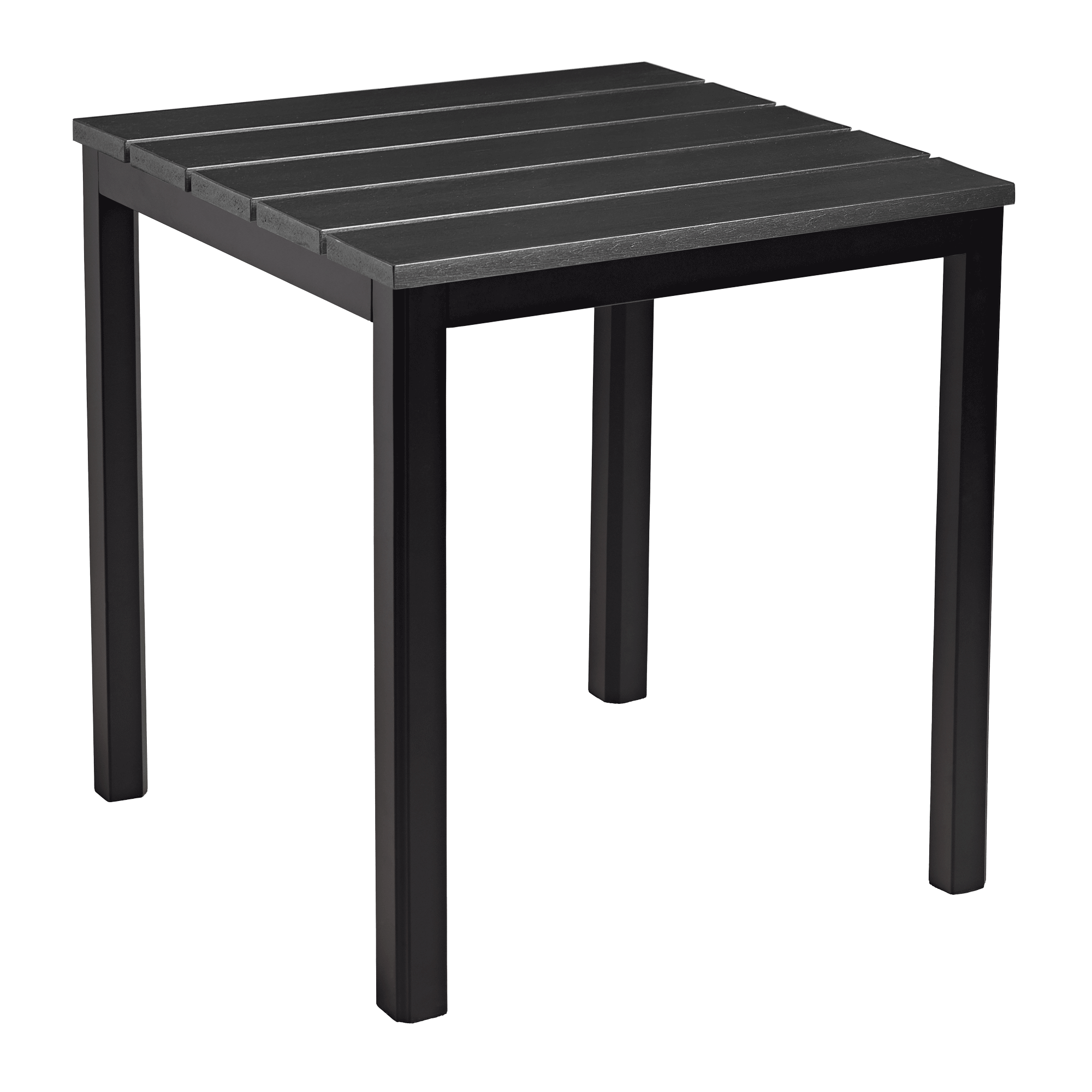 Eko Dining Height Table Square Black Black Base