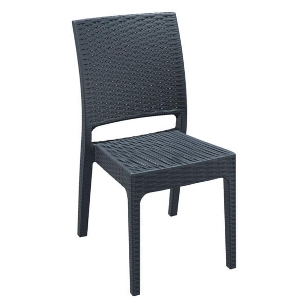 FLORIDA Side Chair - Dark Grey