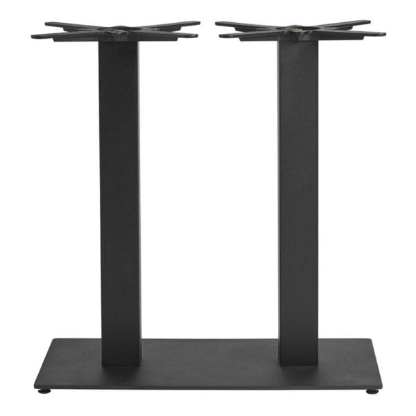 BOSTON SLEEK - Black Large Rect - Dining