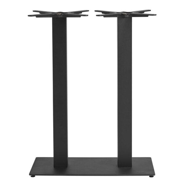 BOSTON SLEEK - Black Large Rect - Mid Height