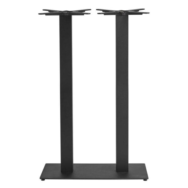 BOSTON SLEEK - Black Large Rect - Bar Height
