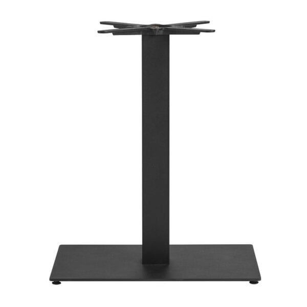 BOSTON SLEEK - Black Small Rect - Dining