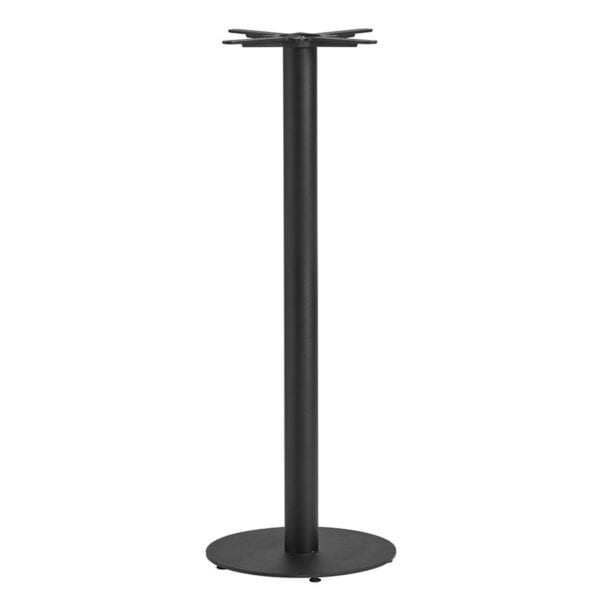 BOSTON SLEEK - Black Small Round - Bar Height