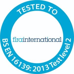 fira international tested to bs en 16139 2013 test level 2