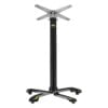 flat auto adjust sx26 (black) bar height table base (tilted)