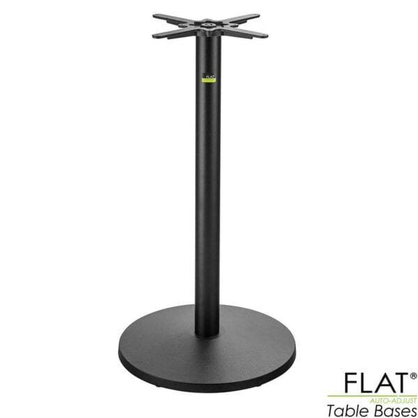 FLAT Auto-Adjust UR22 Black Bar Height Table Base