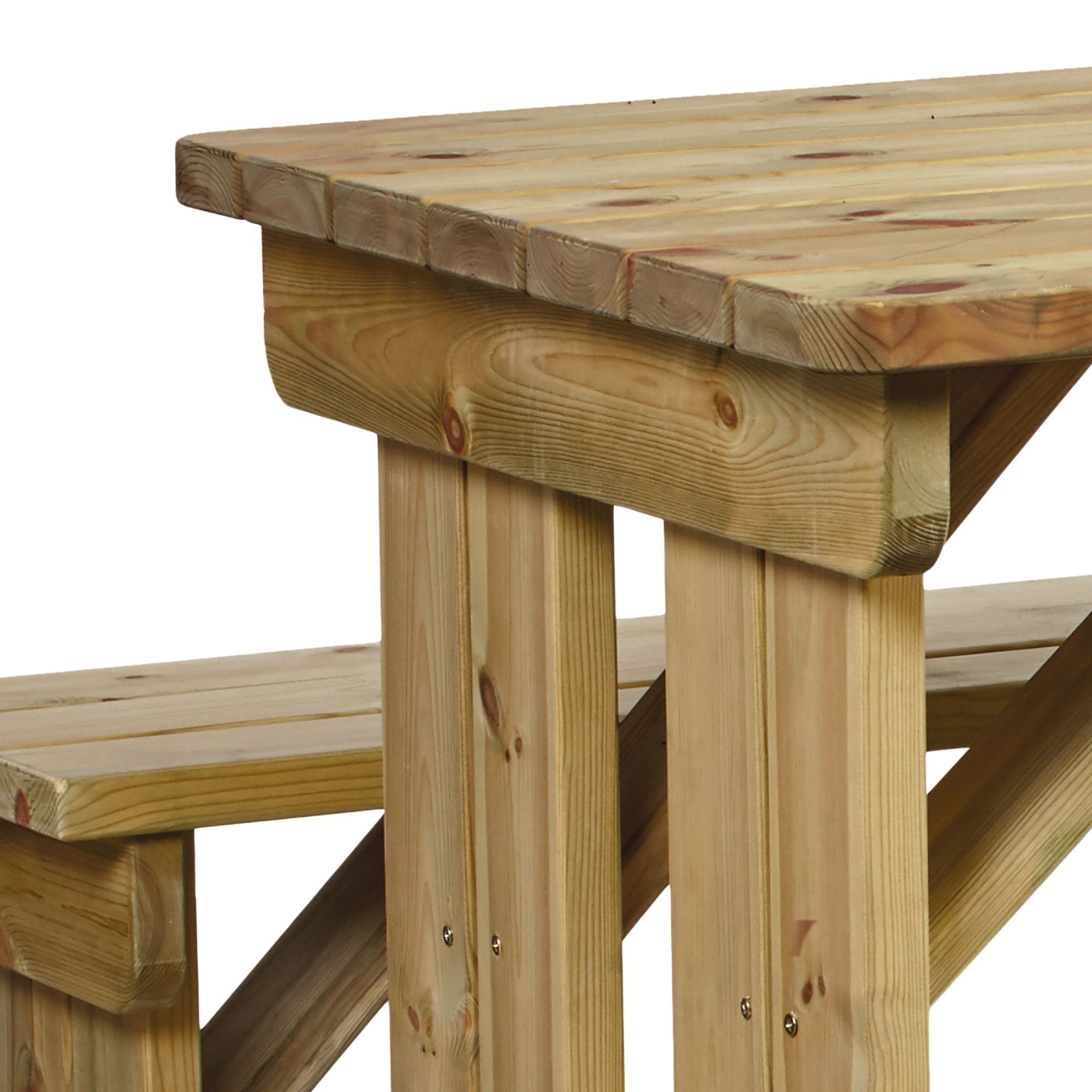 Walk in Dining Height Picnic Bench Detail