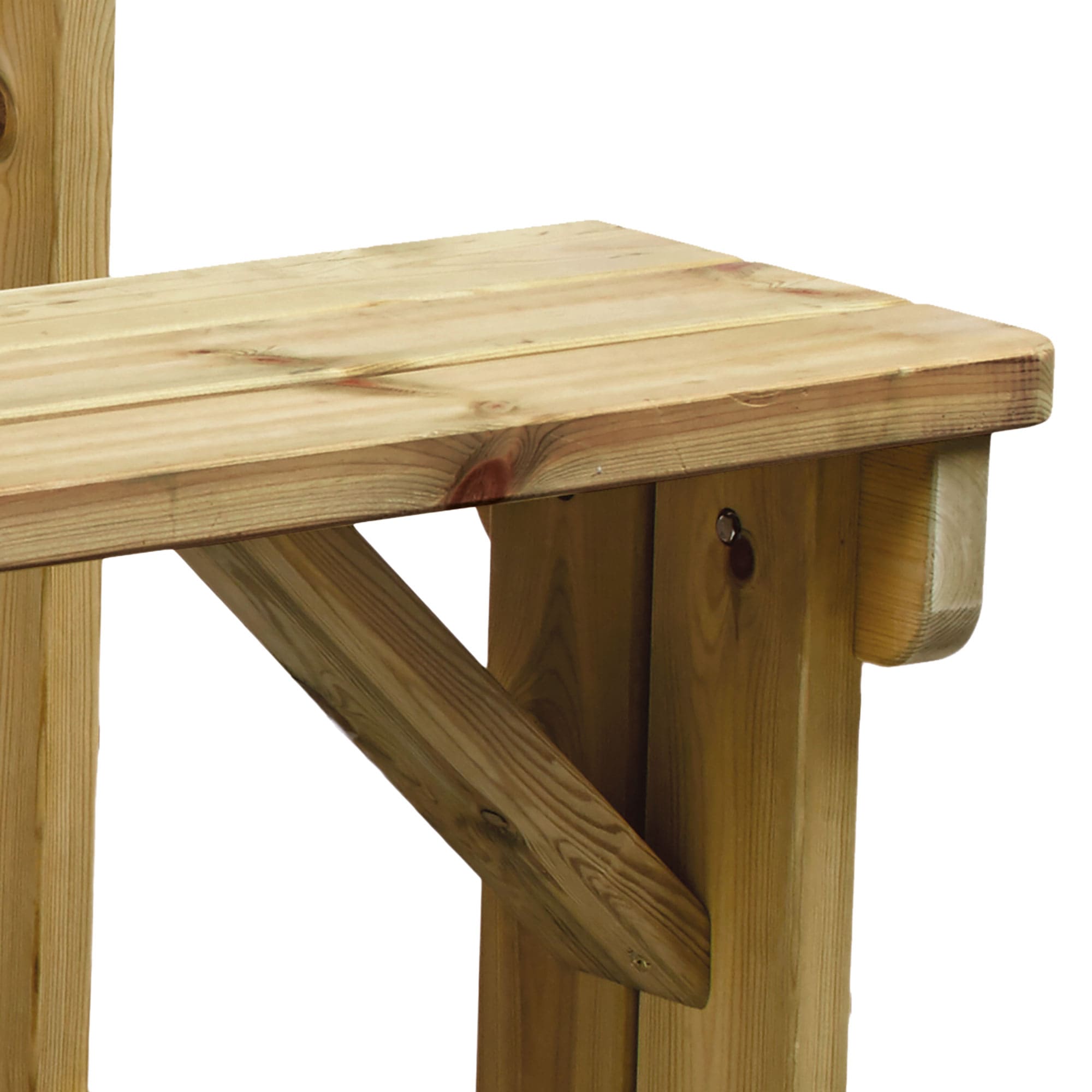 Walk in Dining Height Picnic Bench Detail
