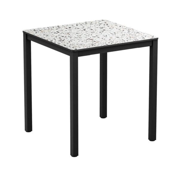 EXTREMA Mixed Terrazzo 4 Leg Dining Table