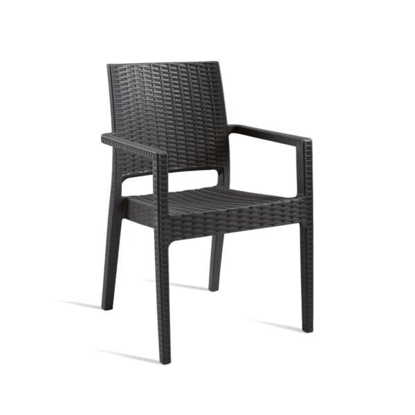 IBIZA Arm Chair - Dark Grey