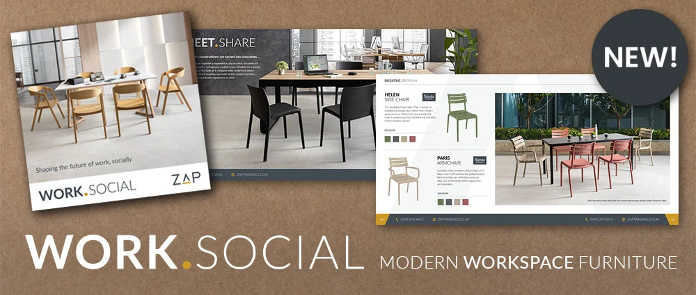 Brochure Banner Work Social