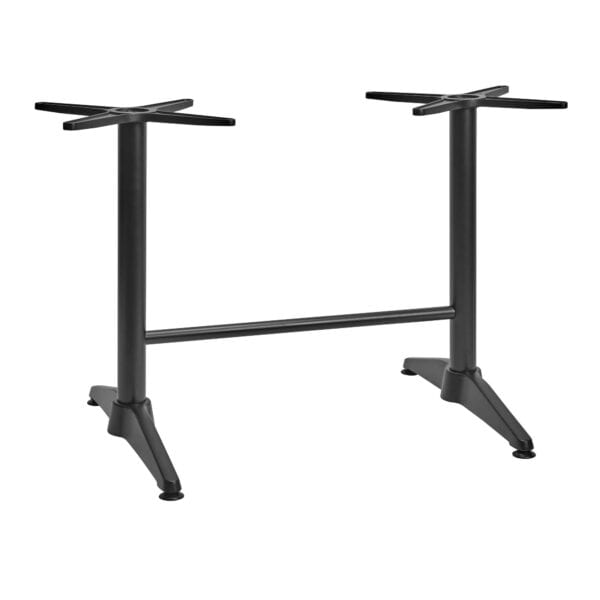 alby double dining table base black za.0119tb