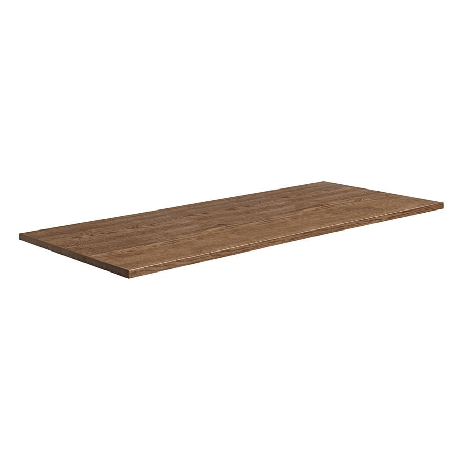 Rustic Solid Oak Table Top - Smoked - 180cm x 75cm