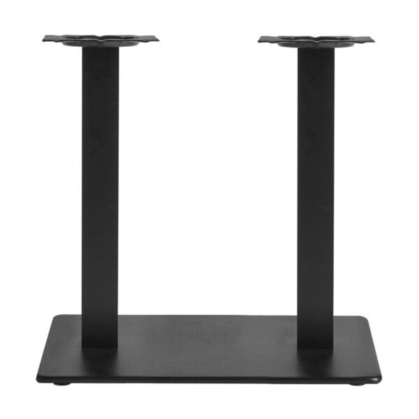 ANZIO Table Base - Black Large Rectangle - Dining