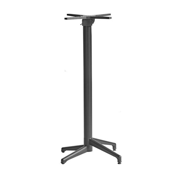 Durance Delux  Folding Bar Height Table Base - Black