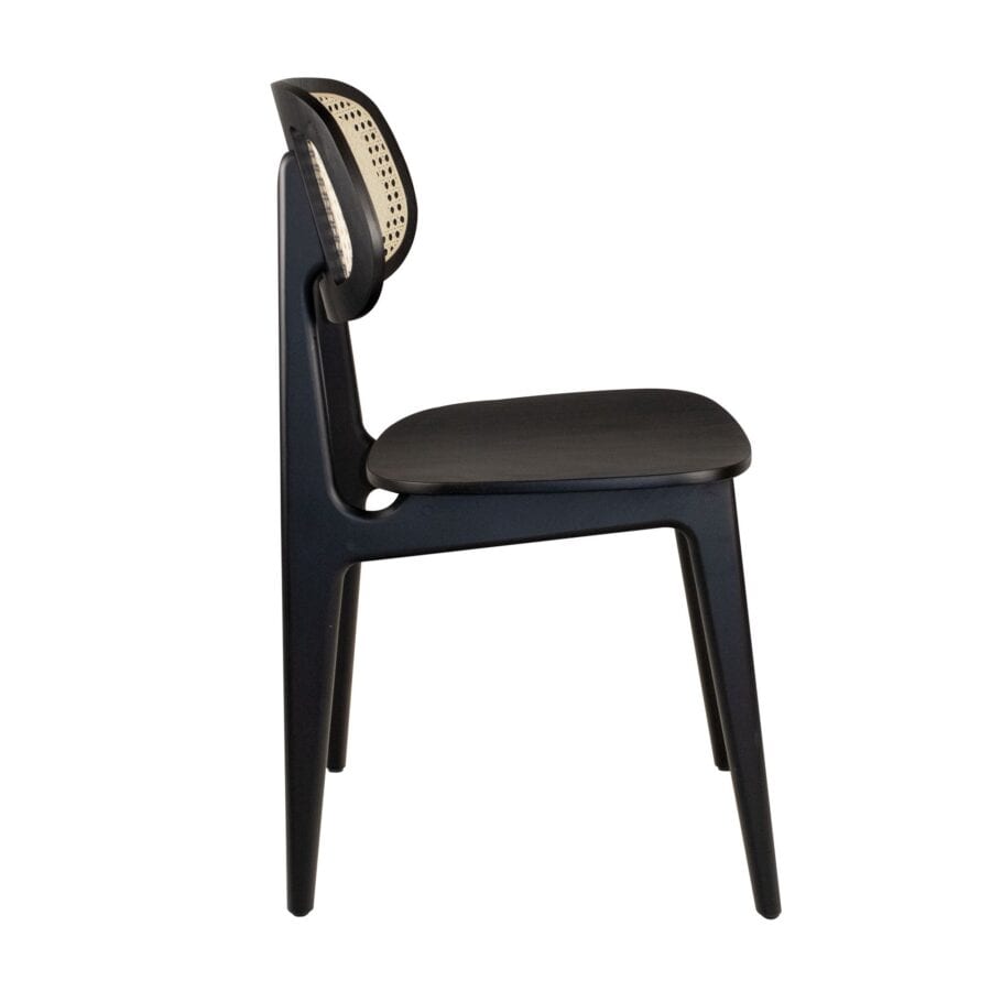 RELISH Side Chair - Natural Cane Back - Zap Trading