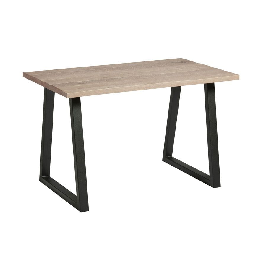 HARDWICK 'A' Dining Table - Black - Extra White - 120cm x 70cm