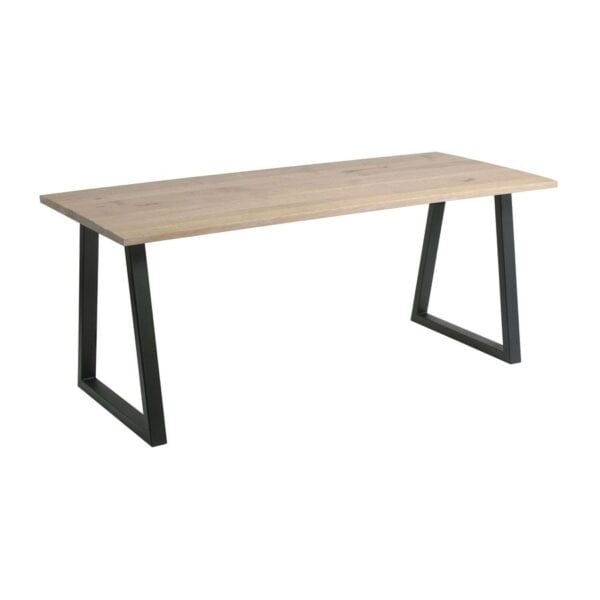 HARDWICK 'A' Dining Table - Black - Extra White