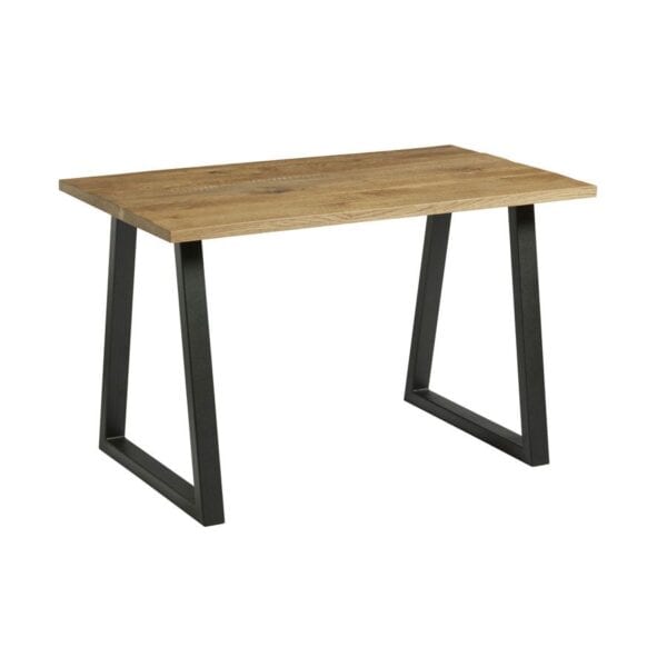HARDWICK 'A' Dining Table - Black - Rustic Antique
