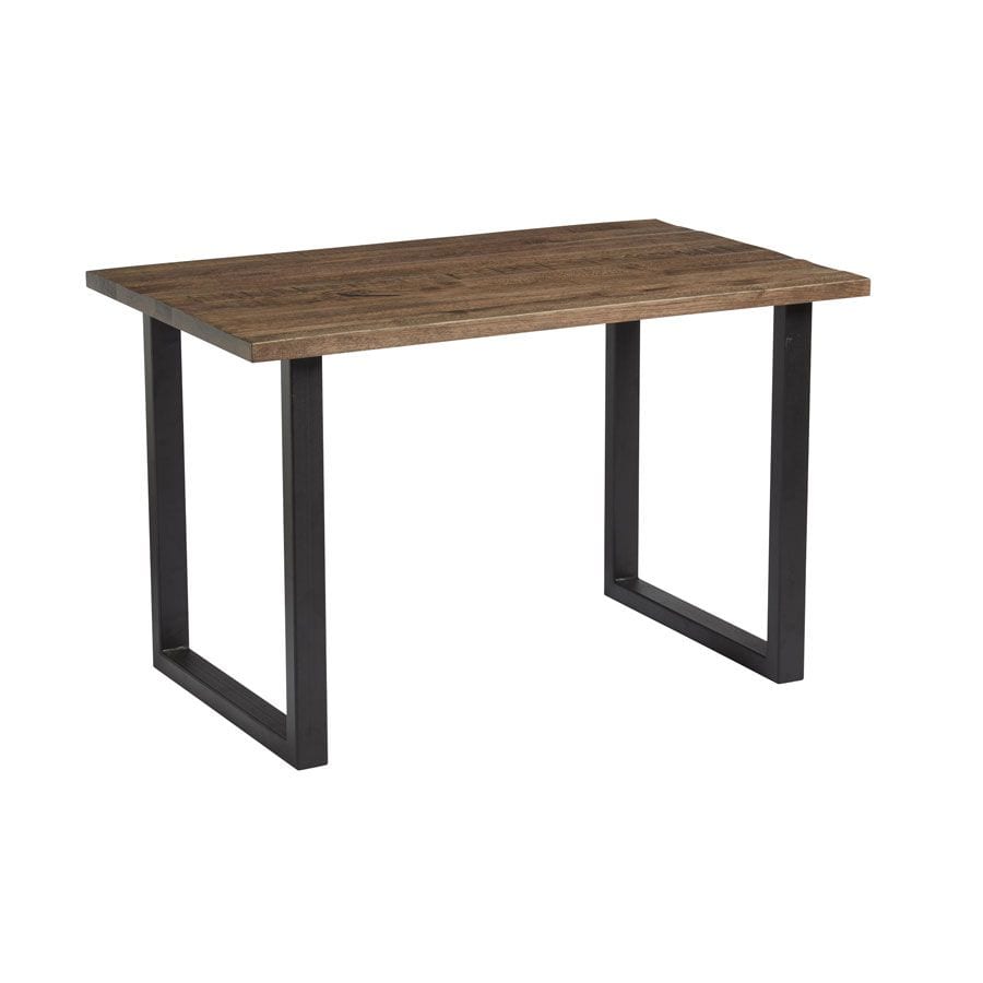 WENTWORTH 'Loop' Dining Table - Black - Smoked - 120cm x 70cm