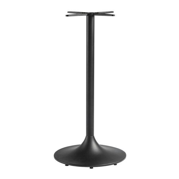 evo table base large round poseur black za.6781tb
