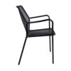 palma armchair black side view za.6693c