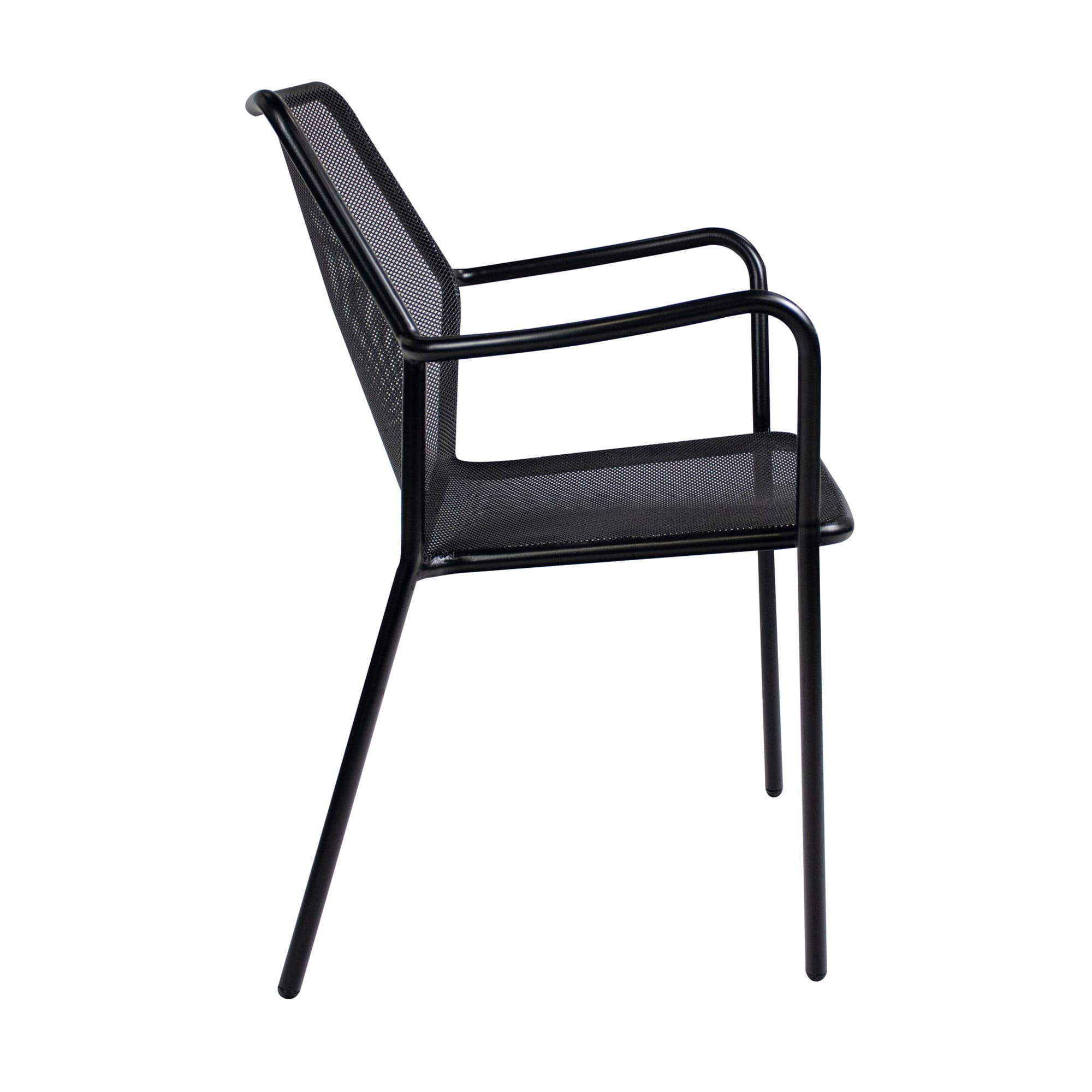 palma armchair black side view za.6693c