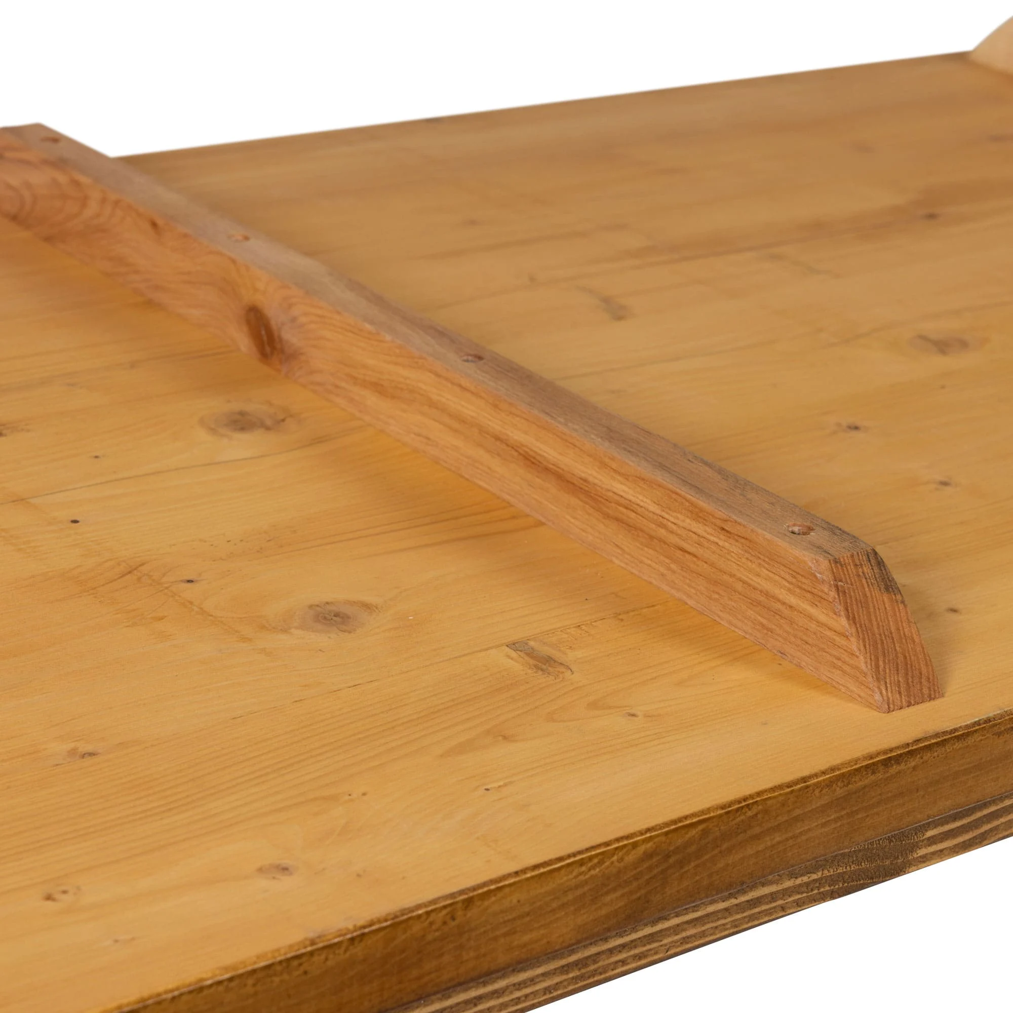 Rustic Pine Solid Wood Table Top Rectangular Detail