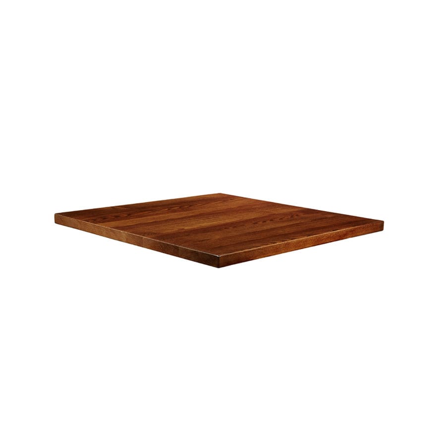 Solid Ash - Dark Walnut - 70cm x 70cm