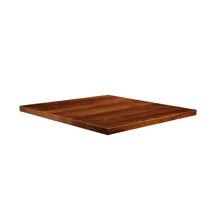 Solid Ash - Dark Walnut - 80cm x 80cm