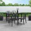 Zap Eko Rectangular Dining Height Complete Tables Rezzo Recycled Side Chair Insitu Square