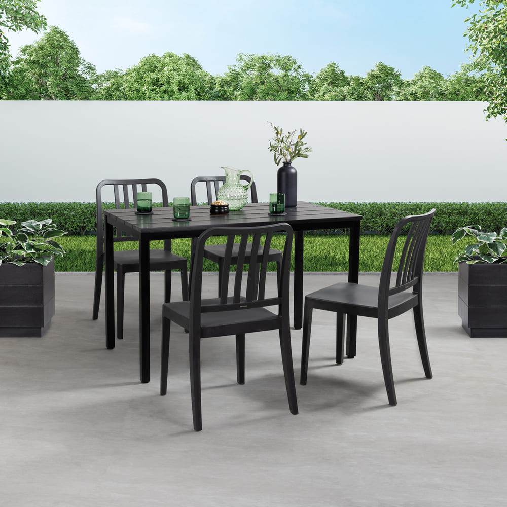 Zap Eko Rectangular Dining Height Complete Tables Rezzo Recycled Side Chair Insitu Square