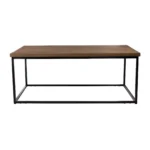 Warrington Coffee Table Rectagular Smoked Black Base Side 2