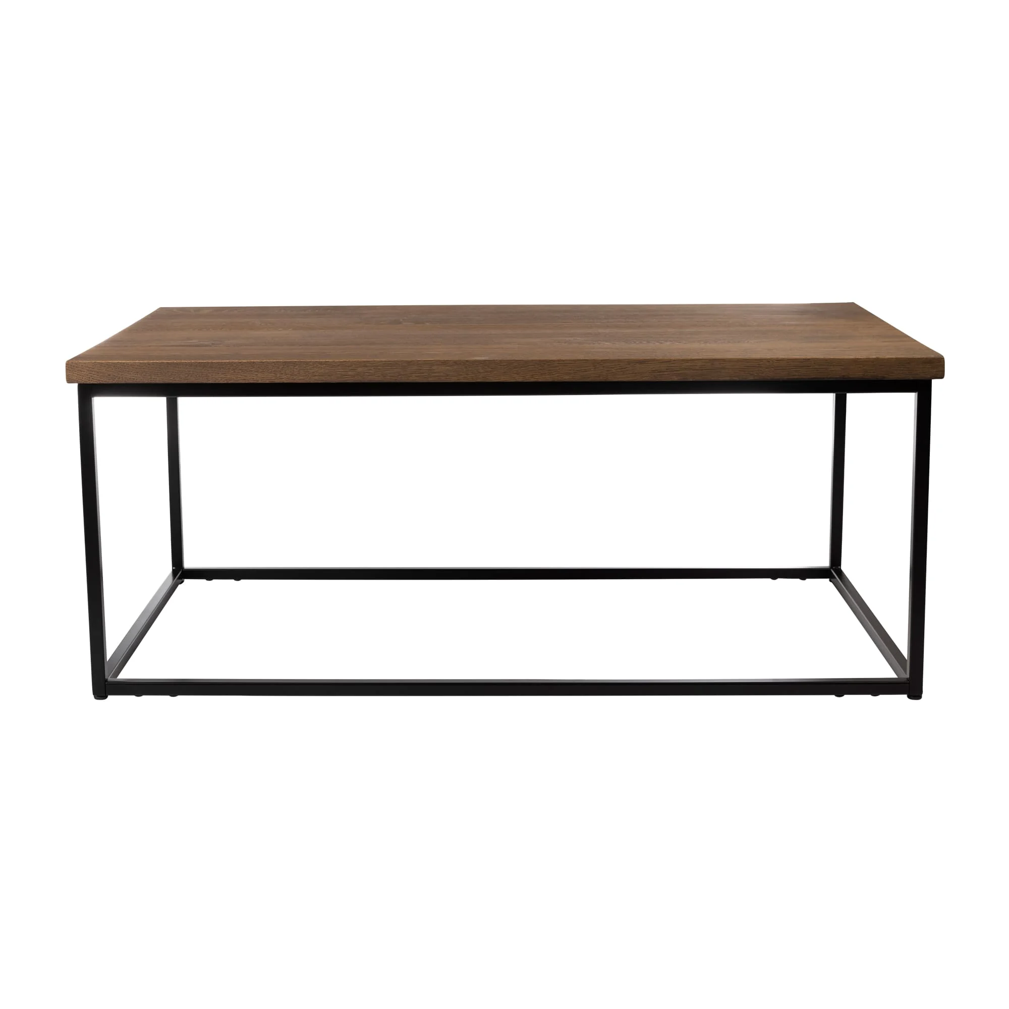 Warrington Coffee Table Rectagular Smoked Black Base Side 2