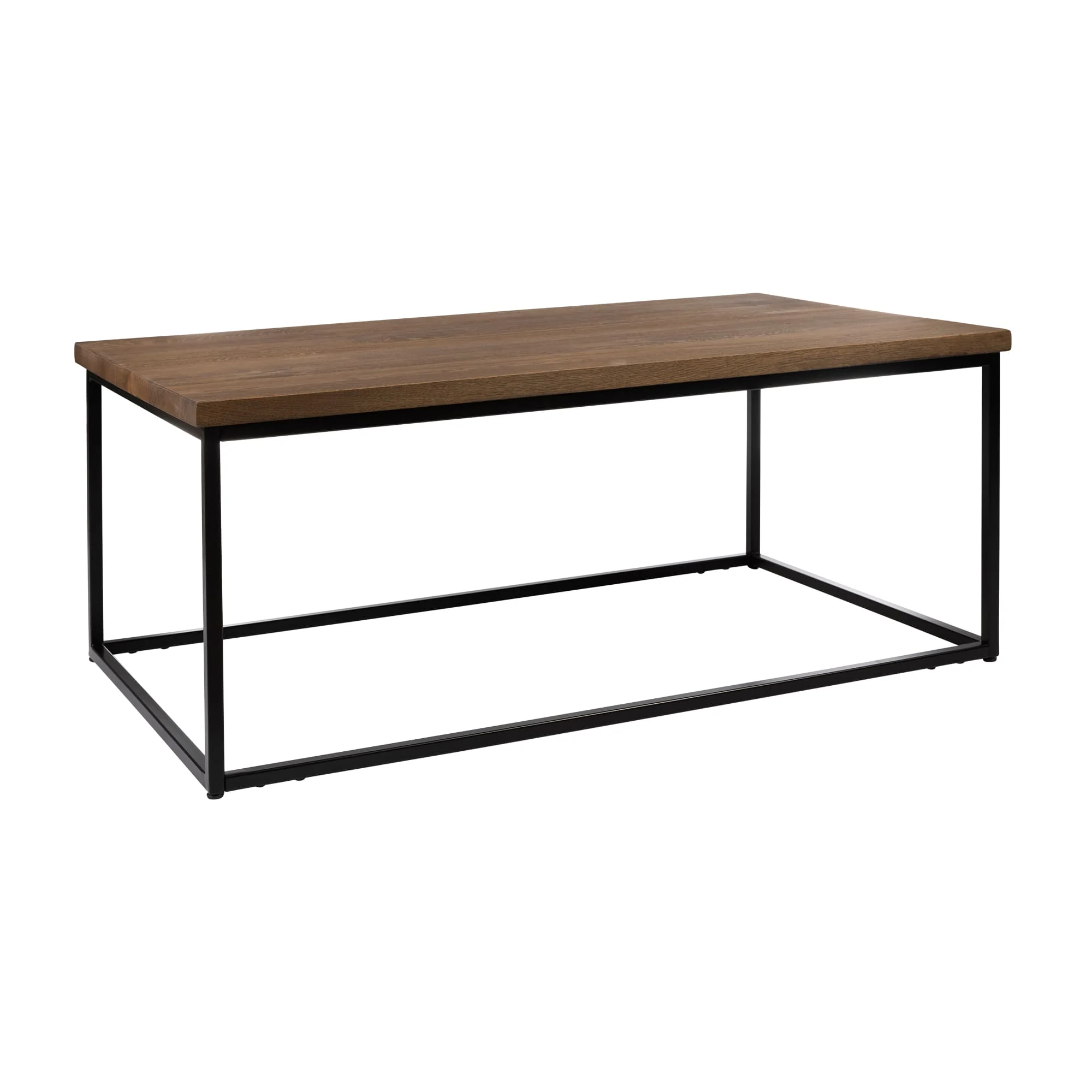 Warrington Coffee Table Rectagular Smoked Black Base