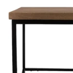 Warrington Coffee Table Smoked Black Base Detail 2