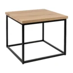 Warrington Coffee Table Square Extra White Black Base