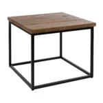 Warrington Coffee Table Square Smoked Black Base