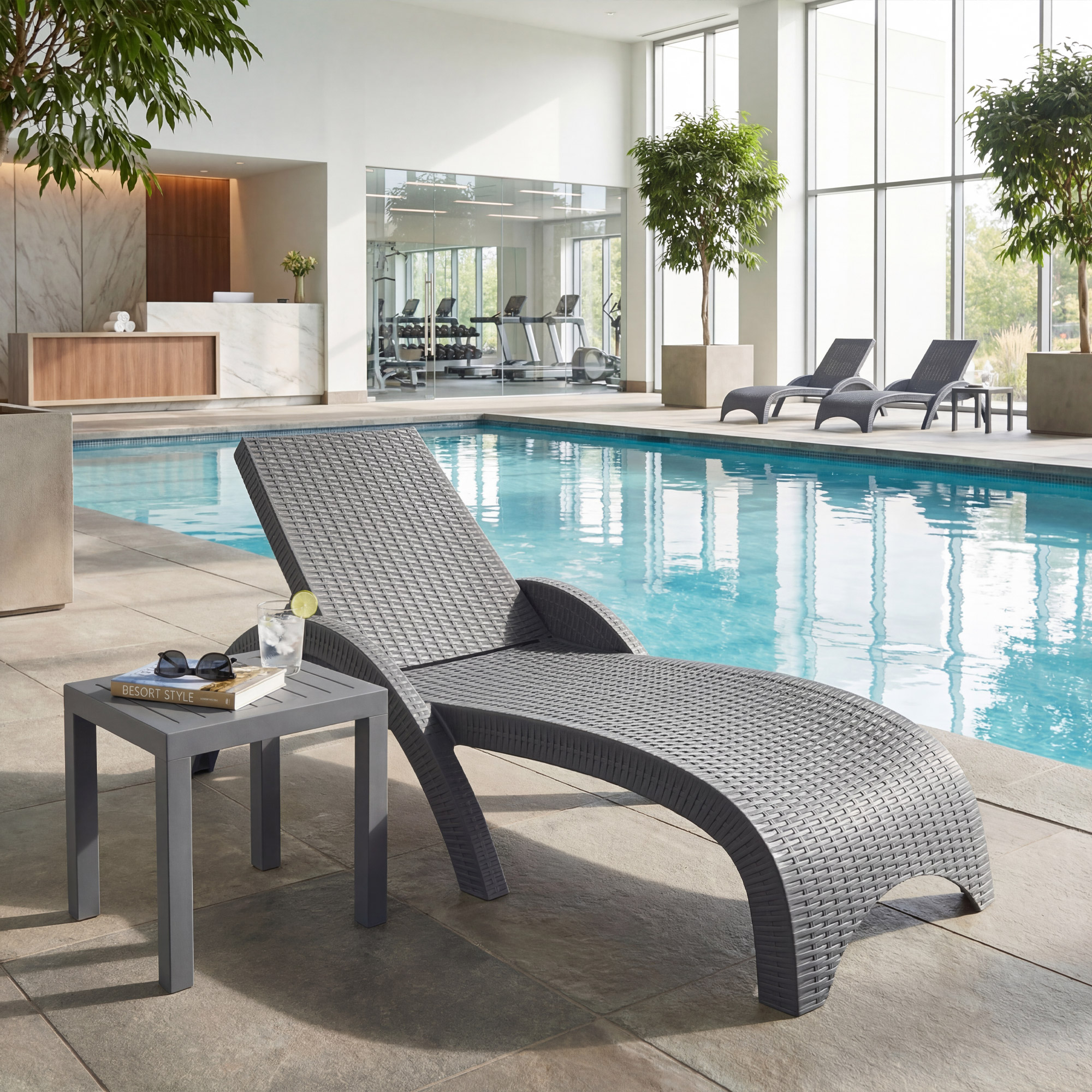Siesta Exclusive Fiji Polypropylene Sun Lounger