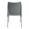 Vita Side Chair Dark Grey Back