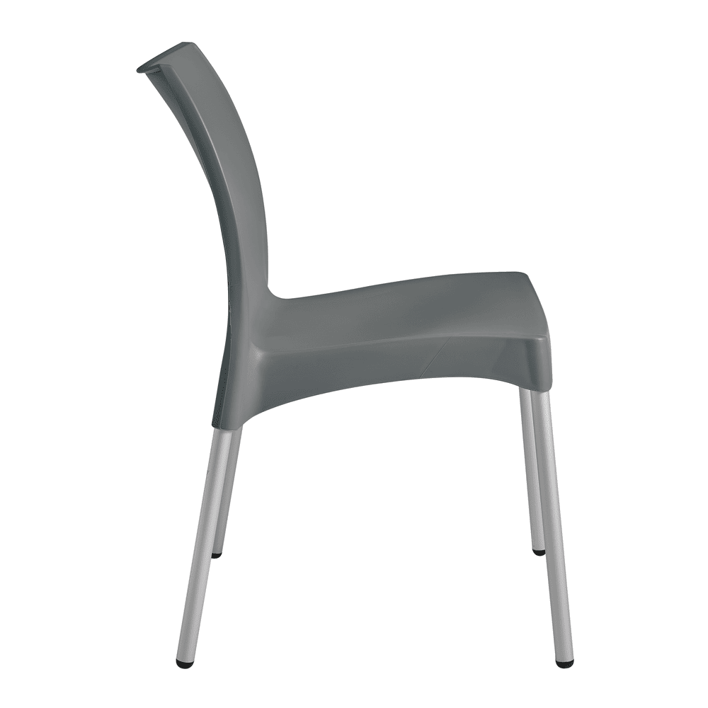 Vita Side Chair Dark Grey Side