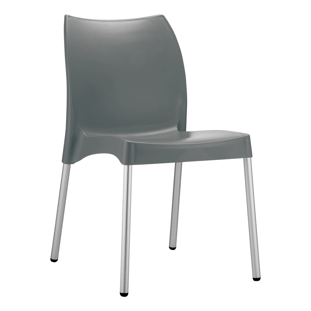 Vita Side Chair Dark Grey